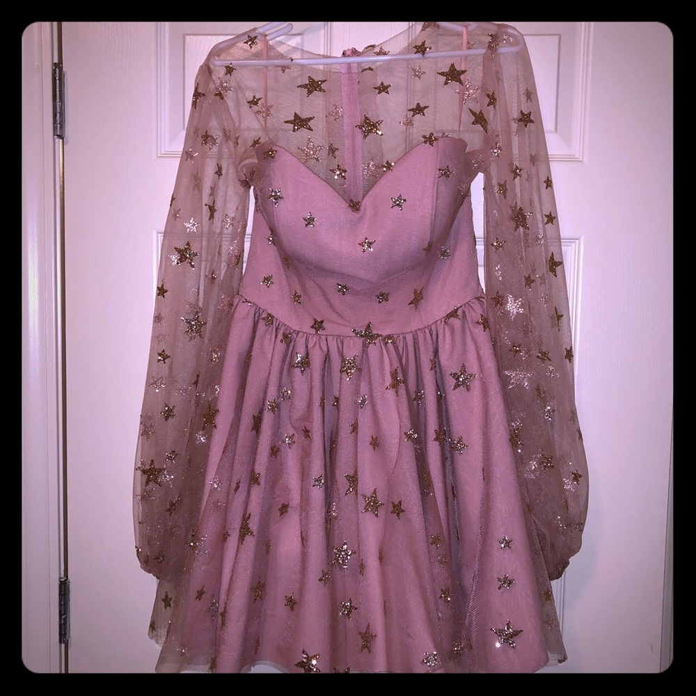 Lirika Matoshi “Teuta” dress in pink